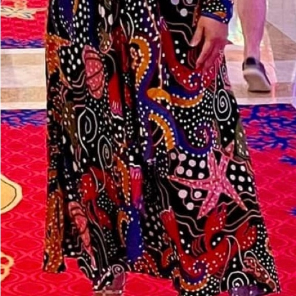 FARM Rio Vibrant Multicolor Maxi Dress - Picture 4 of 5
